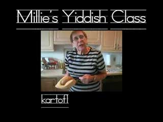 Yiddish Class: Sweet Potatoes