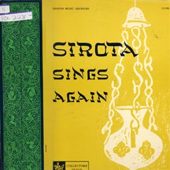 Sirota Sings Again