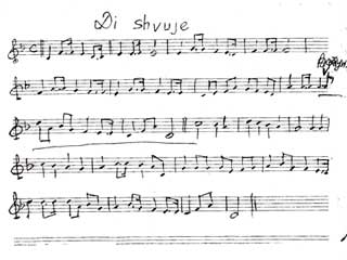 Di shvue – the anthem of The Bund