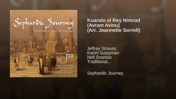Kuando el Rey Nimrod – Jeffrey Strauss · Karim Sulayman