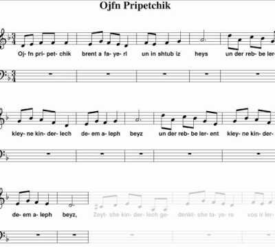 Oyfn Pripetchik – A Capella