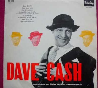 Dave Cash – Que sera sera (Yiddish Version) avec Didier Boland et son Orchestre