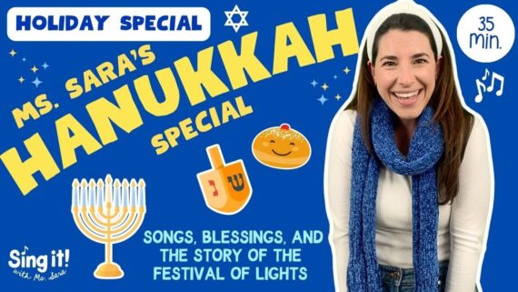 CLASSIC HANUKKAH SONGS | Favorite Songs from Ms. Sara’s Hanukkah Episode